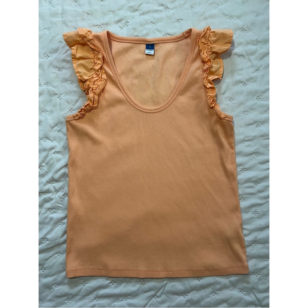 Old Navy Detail Strap Tank - L - EUC!